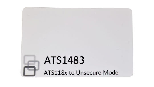 Aritech Καρτα Διαμορφωσης Reader Ats118x Unsecure Mode