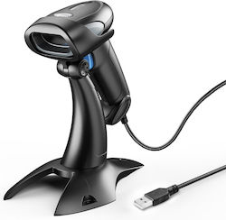 Eyoyo Scanner Portabil Cu Fir Cu Capabilitate de Citire 1D Barcodes Eyoyo Scanner Portabil Cu Fir Cu Capabilitate de Citire 1D Barcodes