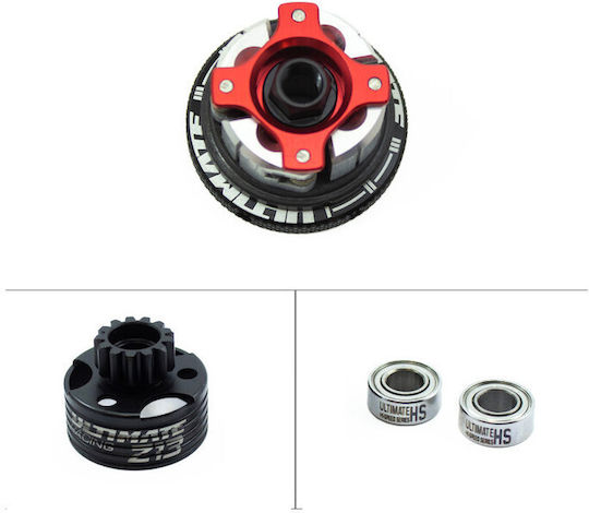 Set Ambreiaj Ultimate Racing Compak 4 Pro B10 Z13 Carcasă Ventilată