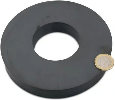 Μαγνήτης Ροδέλα Φ140x20x60mm Οπή Φερρίτης Δύναμη Έλξης 19kg