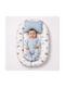 Kamtex Baby Детска Възглавница Гнездо Светлосин 40x64см