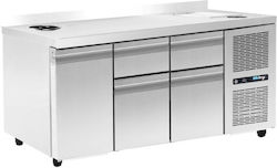 Niki Inox Ερμάριο με Συρτάρια 185x70x88cm Cs Re Niki Inox Ερμάριο με Συρτάρια 185x70x88cm Cs Re