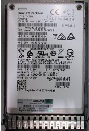 HP SSD 3.2TB Type 2.5'' 873571-001