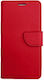 Book Σιλικόνης Κόκκινο (Redmi Note 15 Pro 4G)