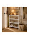 Organizator Pantofi din Lemn Masiv 63x26x48cm