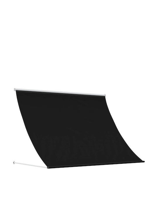 vidaXL Pavillon Terrasse Schwarz 2x1.5m