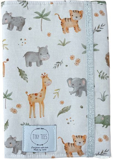 Tiny Toes Θήκη Βιβλιάριο Υγείας Little Safari