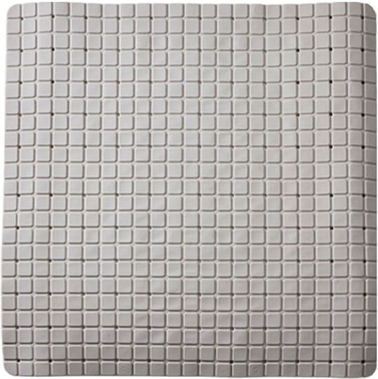MRShome Bathtub Anti-Slip Mat with Suction Cups Gray 39x69cm