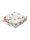 Queen Mother Weißes Fox&friends Kinderteppich 130x130cm