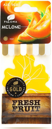Paloma Gold Fresh Fruit Melon Dezodorant Auto Parfum Fructat Durată Minimă 2 Săptămâni