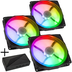 Noiseblocker NB-eLoop X B12-PS Case Fan 120mm 3τμχ Noiseblocker NB-eLoop X B12-PS Case Fan 120mm 3τμχ