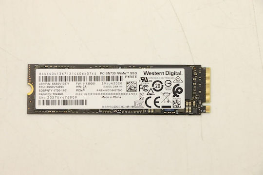 Western Digital SSD 1TB Typ M.2 Menge