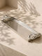 Kaemingk Dekorativer Metallischer Rechteckiger Tisch mit Spiegel 41,5x13,5x3cm