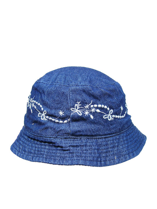 Brims and Trims Παιδικό Καπέλο Bucket Υφασμάτινο Μπλε