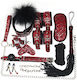 La Lolita Amsterdam BDSM Kit in Black Colour 10 Pieces