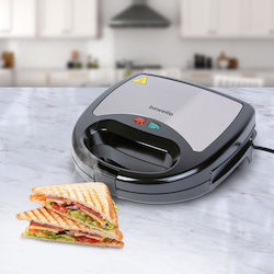 800W Für 2 Sandwich-Maker Schwarz 800W Für 2 Sandwich-Maker Schwarz