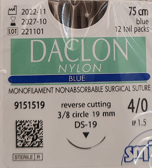 Smi Ράμματα Daclon 3/8 75cm 4.0 Reverse Cutting 19mm