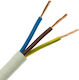 Καλώδιο Εύκαμπτο Nymhy 3x1mm2 H05vv-f Λευκό
