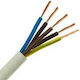 Flexible Cable Nylhy H03vv-f 5x0 75mm2 White 100m