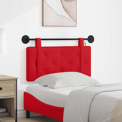 vidaXL LED Headboard Cushion in Faux Leather Re...