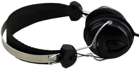 Somic Salar V81 Căști On Ear cu Fir Negre