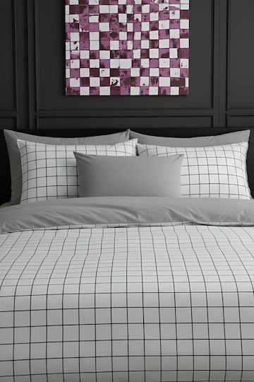 SteweHome Σετ Υπέρδιπλη 220x240cm Λευκό SteweHome Σετ Υπέρδιπλη 220x240cm Λευκό
