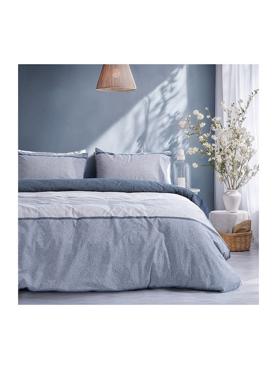 Beauty Home Cotton Duvet Cover Set 170x250cm Si...