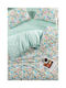 SteweHome Σετ Παπλωματοθήκη Βαμβακερή 220x240cm Υπέρδιπλη με 2 Μαξιλαροθήκες Πολύχρωμο