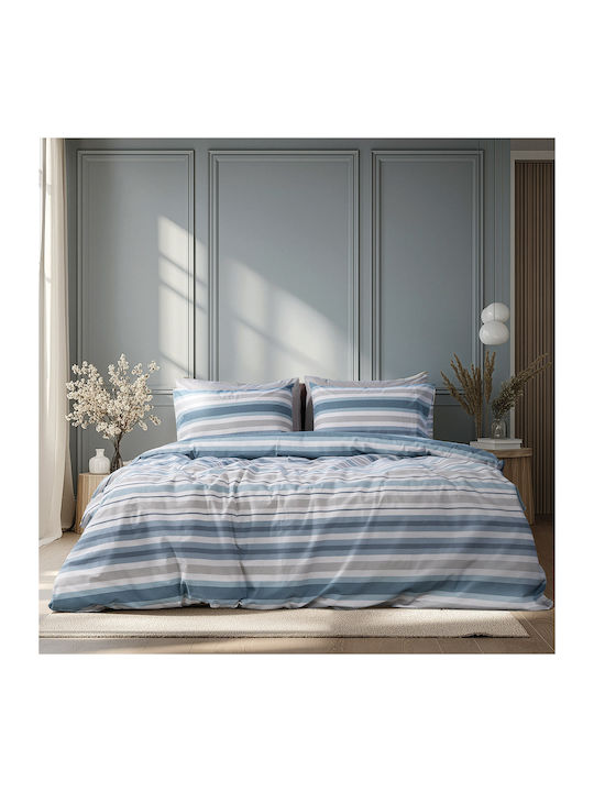 Beauty Home Cotton Duvet Cover Set 170x250cm Si...