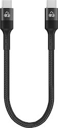 Powertech USB 2.0 USB-C Männlich - USB-C 60W 0,25m Powertech USB 2.0 USB-C Männlich - USB-C 60W 0,25m
