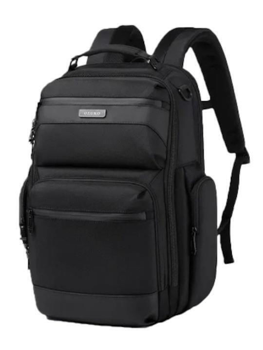 Ozuko Αδιάβροχη Τσάντα Πλάτης για Laptop 15.6" σε Μαύρο χρώμα 9770S