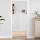 Doors Swing White 100 x 40 cm Solid Pine Wood 42047177 White
