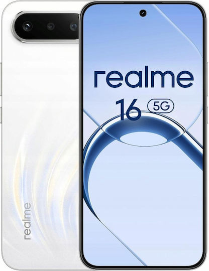 Realme 16 5G Dual SIM (8/256GB) Air Бял