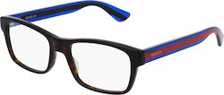 Gucci Männer Acetat Brillengestelle GG0006O