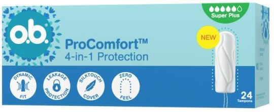 O.b Procomfort Super Plus Tampons 24 Pcs
