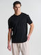 T-shirt Μαύρο