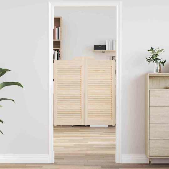 Vidaxl Πόρτες Swing Φυσικό 90 X 40 Cm Μασίφ Ξύλο Πεύκου