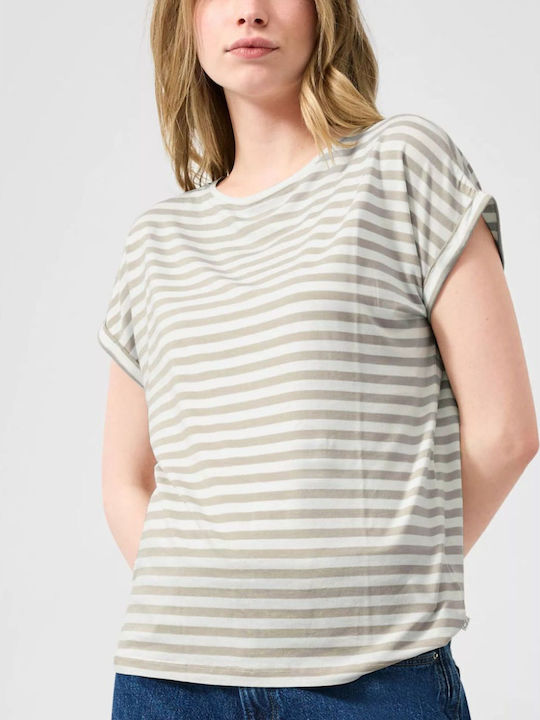 s.Oliver Women's T-shirt Beige