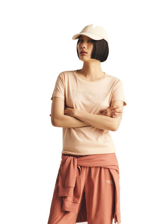 Freddy Damen T-Shirt Rosa