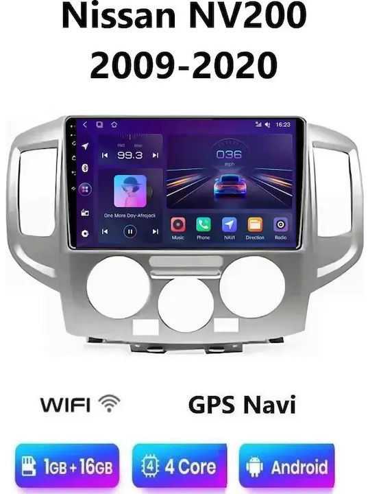 Car Audio System for Nissan NV200 2009-2020 Bluetooth USB WiFi GPS Apple CarPlay Android Auto with 9" Touch Screen