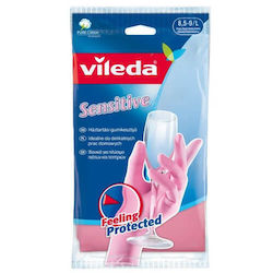 Vileda Γάντια Καθαριότητας Sensitive Πλαστικά L...