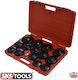 Set Ölfilterschlüssel Tasse 15 Stück SKS Tools 26010007