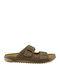 Women's Flat Sandals Brown G-AA01(AA18)