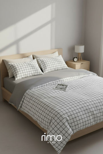 SteweHome Σετ Μονό 160x220εκ. Λευκό