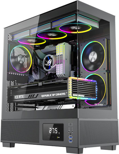 ProGaming Kian Desktop PC (Ryzen 7-5800X/32GB DDR4/1TB SSD/GeForce RTX 3050/Windows 11 Home) Black Ice