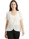 Women's Cardigan with Buttons Ecru