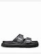 Hallan Men's Sandals In Black Colour