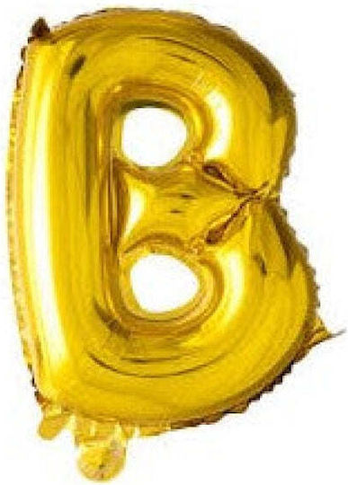 Letter B Foil Jumbo Gold 102cm