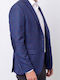 Winter Men’s Suit Jacket Blue