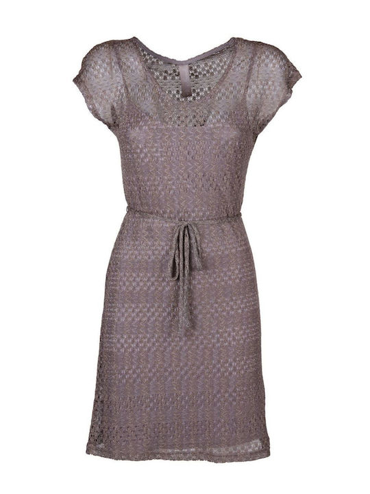Summer Midi Dress Dark Grey
